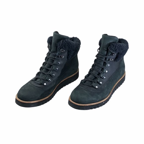 Cole Haan Shoes - Cole Haan GrandExplorer Black Leather Hiker Boot 8